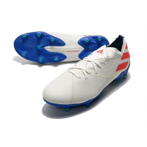 Adidas Nemeziz 19.1 FG Wit Blauw Rood_6.jpg